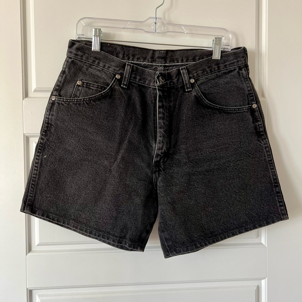 Vintage Black Denim Shorts 🖤